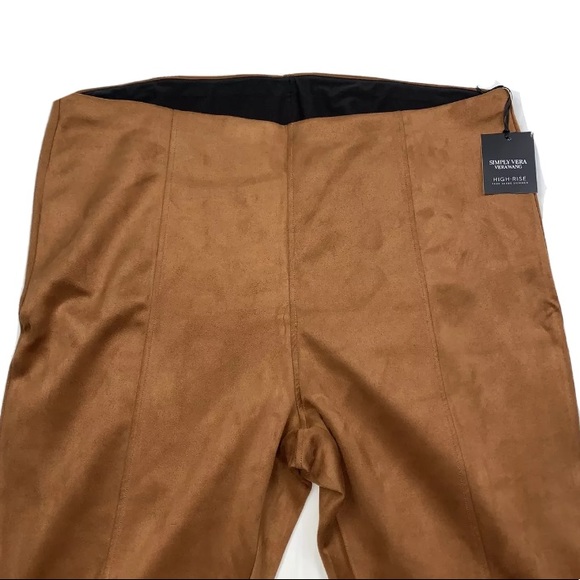 Simply Vera Wang microsuede skimmer Plus leggings - Picture 9 of 11